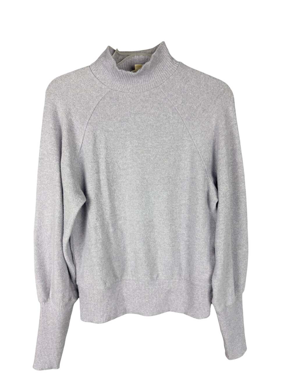 Anthropologie Maeve Lavender Puff Sleeve Knit Long Sleeve Shirt